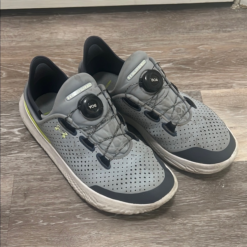 Under Armour Gray Athletic Shoes